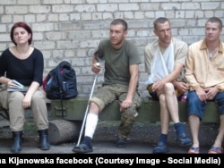 Маріанна Кіяновська в зоні АТО