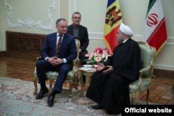 Igor Dodon la Teheran, primit de președintele Hassan Rohani