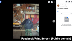 Vladimir Vučetić u jakni sa oznakom "Obraz" 2010. godine