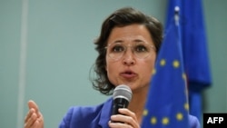 هانا نیومن، عضو پارلمان اروپا - تصویر از آرشیف 