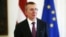 Latvian Foreign Minister Edgars Rinkevics (file photo)