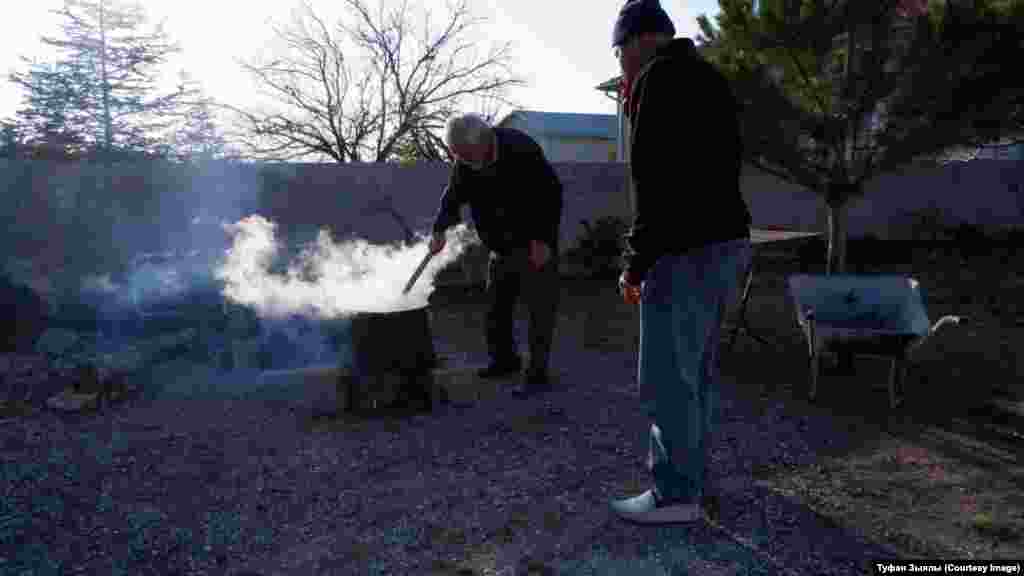 Казанда үрә шулпасы пешерәләр. Туфан Зыялы фотосы