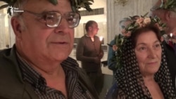 Массовое венчание 500 пар в Тбилиси