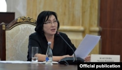 Чолпон Джакупова.