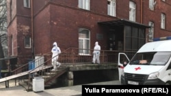Больница в Калининграде, куда была госпитализирована первая заболевшая коронавирусом