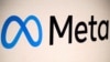 Logoul companiei Meta, care deține Facebook și Instagram.