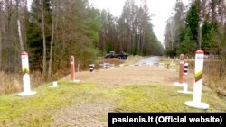 Білорусько-литовський кордон, фото ілюстративне