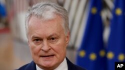 Гитанас Науседа.