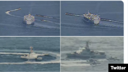 کشتی‌های ایالات متحده در خلیج فارس