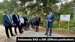 Ambasador SAD u BiH Eric Nelson na Trebeviću
