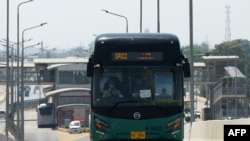 د پېښور چټک بس پروژه په ۲۰۱۷ز کال کې پیل او په ۲۰۲۰ز کال کې پوره شوه ـ پخوانی انځور