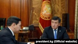 Абдиль Сегизбаев и Сооронбай Жээнбеков