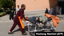 تصویر آرشیف: صحن یک شفاخانه در ولایت کندهار 