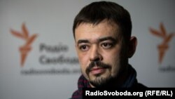 Кирило Недря, оборонець Донецького аеропорту в студії Української редакції Радіо Свобода, лютий 2017 року 