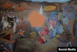 Т.Токтогазиевдин “Манаска таандык” деген сүрөтү