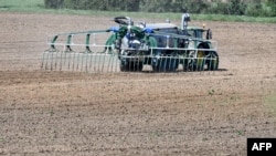 Câmp agricol în vestul Franței (fotografie de arhivă).