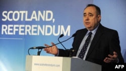 Шотландия премьер-министры Алекс Сэлмонд