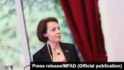 Ministrja e Jashtme e Kosovës, Donika Gërvalla.