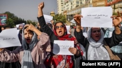 Afghan women turning out to protest in Kabul despite their fellow demonstrators being attacked, arbitrarily detained, or forcibly disappeared.  