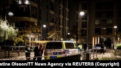 Швециянын полициясы. Иллюстрациялык сүрөт.