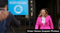 Elena Lasconi a devenit președinta USR în iunie 2024.