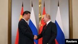 Russian President Vladimir Putin and Chinese leader Xi Jinping meet in Astana, Kazakhstan for the 2024 SCO summit. 