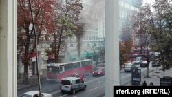 Автобус на ЈСП чади во центар