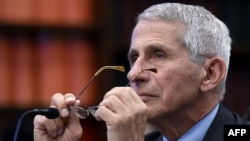 Doctorul Anthony Fauci, director la National Institute of Allergy and Infectious Diseases