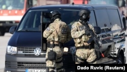 Pripadnici SIPA-e na terenu, Sarajevo