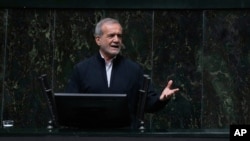 Iranian President Masud Pezeshkian (file photo)
