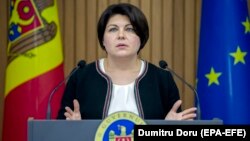 Șefa guvernului de la Chișinău, Natalia Gavrilița.