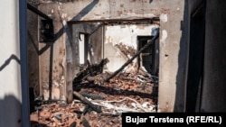 Pasojat nga zjarri në fshatin Kçiq i Madh.