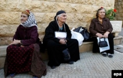 سه زن مسیحی کلدانی در بیروت