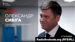Суддя Вищого господарського суду України Олександр Сибіга, кандидат до Верховного суду