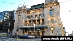 Zgrada Narodnog pozorišta na Trgu Republike u Beogradu