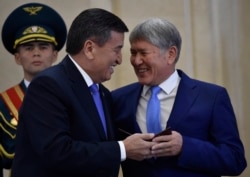 На инаугурации Сооронбая Жээнбекова. 24 ноября 2017 года.