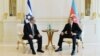 Нетаньяху менен Азербайжандын президенти Илхам Алиевдин 2016-жылдагы жолугушуусу. 