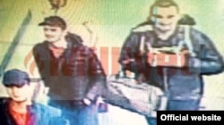 Изображение нападавших, запечатленное камерой видеонаблюдения.