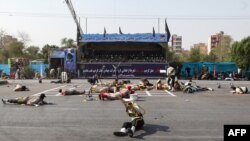 Ranjeni vojnici na poligonu