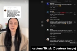 TikTokul este plin de videouri în care mamele discută despre vaccin.