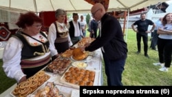 Miloš Vučević u Kosjeriću, maj 2025.