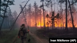 Raging Wildfires Sweep Across Siberia, Shrouding Region In Smoke