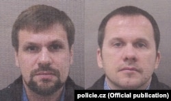 Співробітники ГРУ Росії Анатолій Чепіга (Руслан Боширов) і Олександр Мішкін (Олександр Петров). Їх звинувачує влада Чехії у підриві складу боєприпасів у 2014 році, а влада США і Британії в отруєнні колишнього російського агента Скрипаля і його дочки у Солсбері