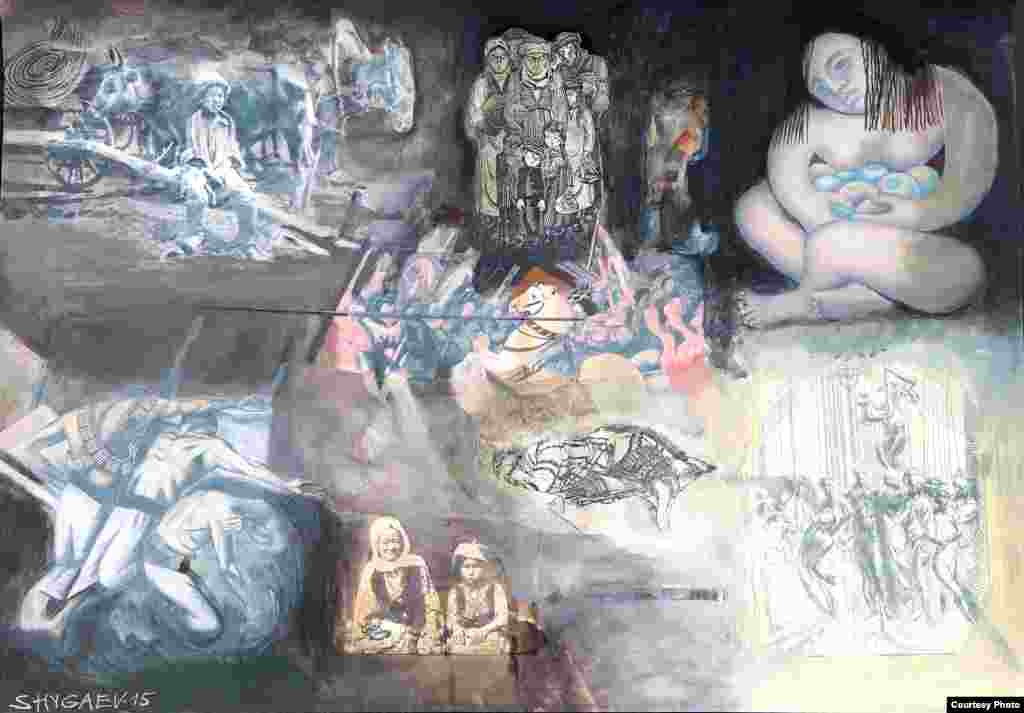 Юристанбек Шыгаев "Үркүн" сериясынан