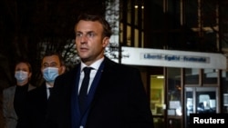 امانوئل مکرون رئیس جمهور فرانسه