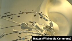 Saz notalary. Illýustrasiýa suraty.