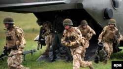 شماری از نیروهای بریتانیایی در ولایت هلمند