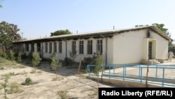 په لوګر کې یو سوځېدلی ښوونځی