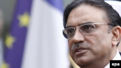 Pakistan's President Asif Ali Zardari has said he will address recent remarks by British Prime Minister David Cameron seen as suggesting that Pakistan has not been doing enough to combat militant groups inside Pakistan.