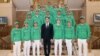 Türkmen türgenlerini Tokio 2020 Olimpiýa oýunlaryna ugratmak dabarasy. Aşgabat. TDH-nyň suraty.